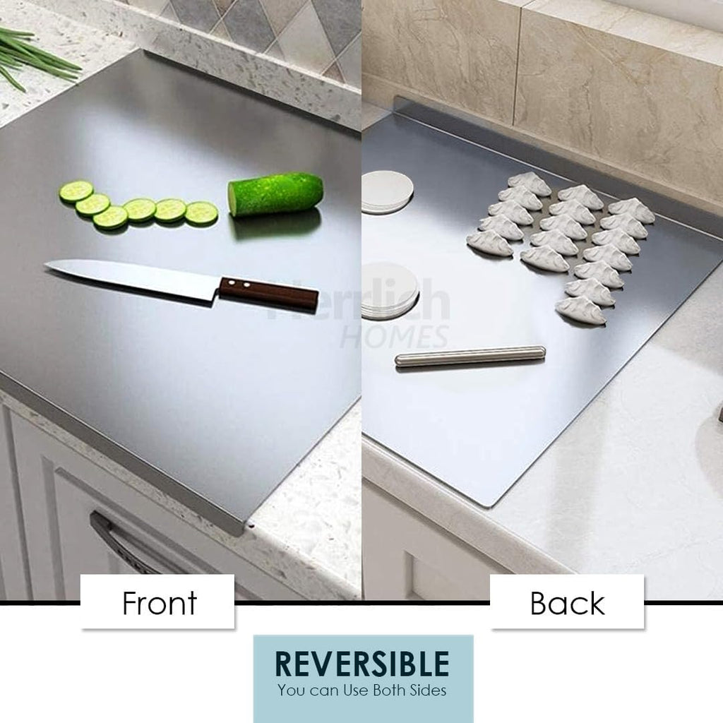 Premium Stainless Steel Kitchen Chopping Board