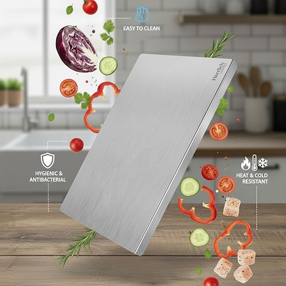 Premium Stainless Steel Kitchen Chopping Board