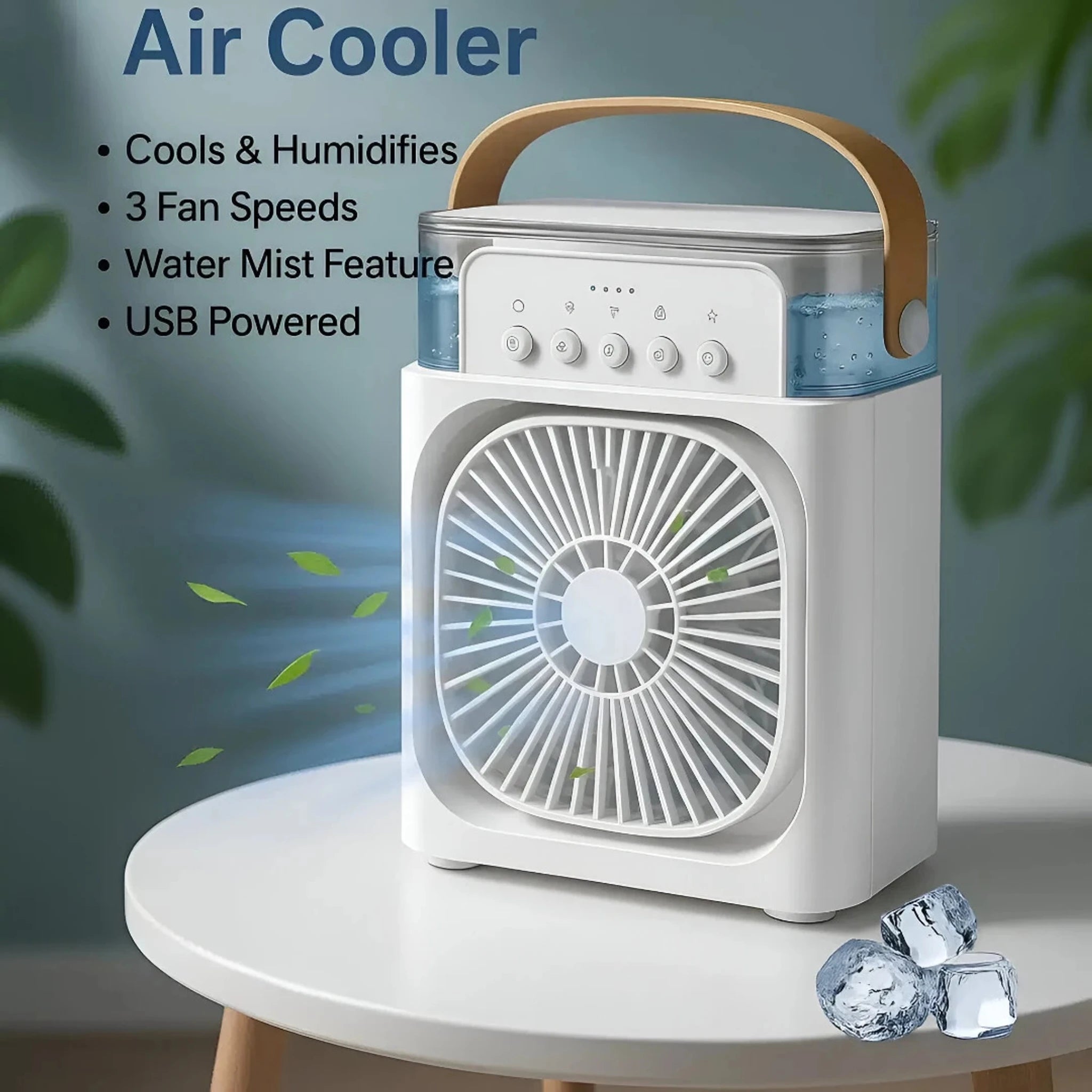 Portable Mist Air Cooler | Smart Mist Control With Timer